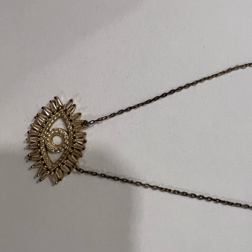 Evil eye necklace